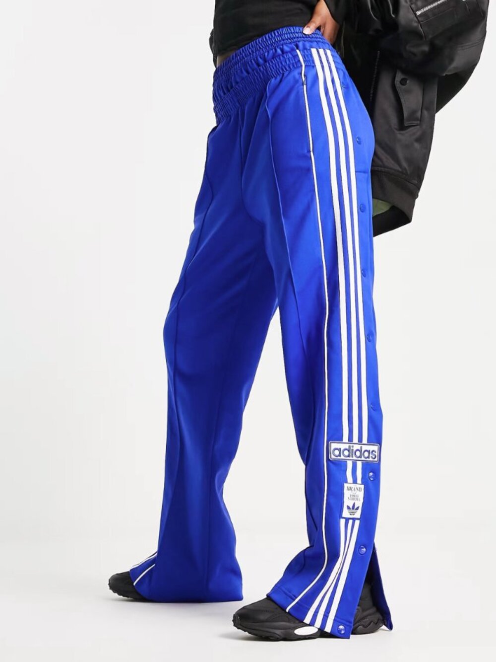 Adidas Royal Blue trackPants White Stripes Jogger ALWAYS ORIGINAL ADIBREAK PANTS
